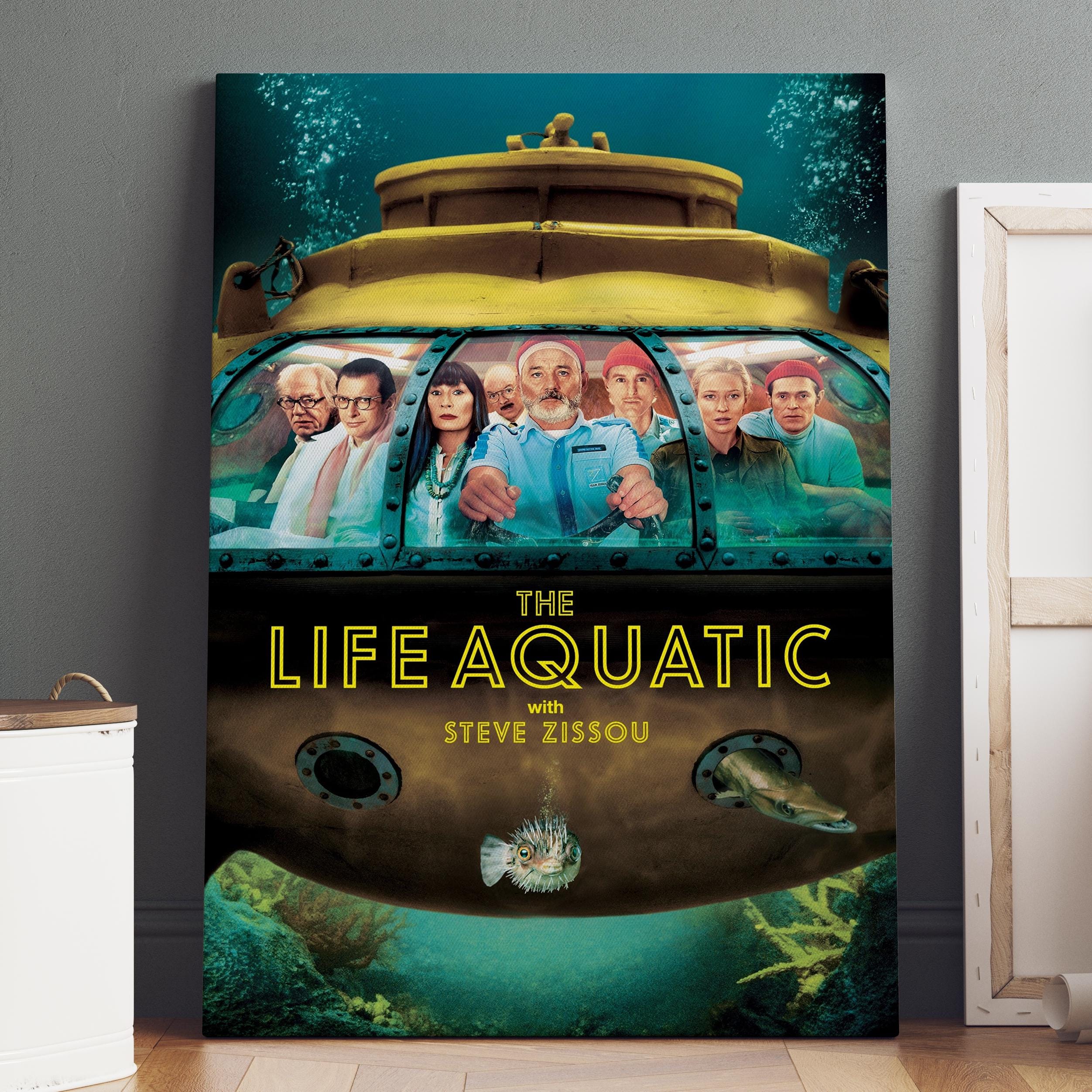 Life Aquatic Poster - Etsy