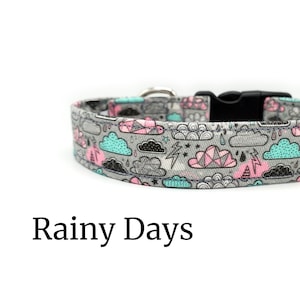 Rainy Days | Dog Collar Collection | Clouds, Lightning and Rain | Nature