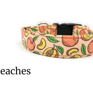 Peaches | Fun and Quirky Fruit Dog Collar