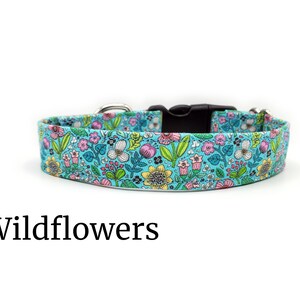 Wildflowers | Dog Collar Collection | Floral | Flowers | Nature