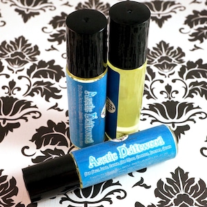 Arctic Driftwood Fragrance Oil Roller Bottle – 10ml Rollerball Perfume – Sea Salt, Ozone, Moss, Cedar, Cypress, Juniper – Mermay - Vegan
