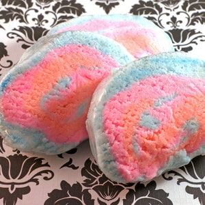LAST CALL - Foaming Bath Truffles – Tropical Lagoon Shea & Cocoa Butter Fizzing Bubble Bar Melts - Limited Edition Mermay - Vegan
