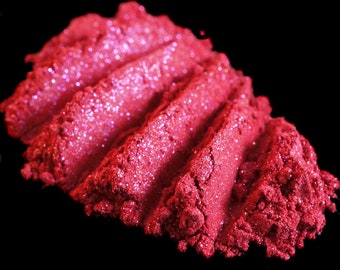 Hot Pink Eye Shadow "Bougainvillea" – Intense Magenta with Fuchsia Shimmer & Glitter Loose Pigment Mineral Eyeshadow Num. 241 – Vegan