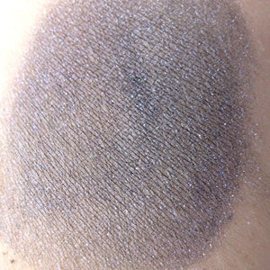 LAST CALL Indigo Eye Shadow Num. 11 Stormbringer Navy with Blue Violet Iridescent Shimmer Loose Pigment Mineral Eyeshadow Vegan image 8