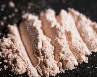 Sombra de ojos rosa rubor "El Diablito" – Rosa con iridiscencia azul turquesa Núm. 173 - Colección Lotería Calavera Halloween 2015 - Vegana