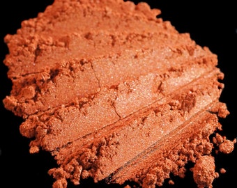 Coral Blush "Some Kinda Flytrap" – Red Orange Shimmer Loose Powder Blusher Blushing Powder Cheek Color Num. B17 – Halloween 2019 - Vegan