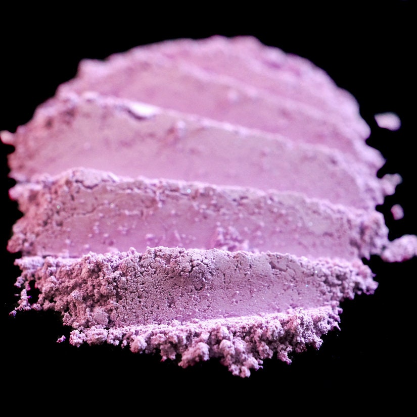 Matte Lavender Blush "Annabel Lee" - Pale Lilac Loose Powder Blusher Cheek Color Rouge Num. B13 - Halloween 2018 Quoth The Raven - Vegan