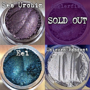 The Chequered Lily Vault Rare & Limited Edition Eye Shadows, Loose Pigments, Mineral Eyeshadows image 5