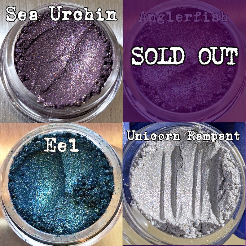 The Chequered Lily Vault Rare & Limited Edition Eye Shadows, Loose Pigments, Mineral Eyeshadows image 5