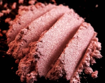 Rose Gold Highlighter "Romance" – Warm Pink With Gold Pearl & Iridescent Copper Color Shifting Shimmer Loose Highlight Num. H03 – NOT Vegan