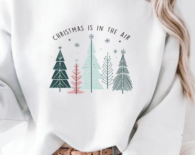 Featured listing image: Christmas Tree Sweatshirt: Holiday Family Gift