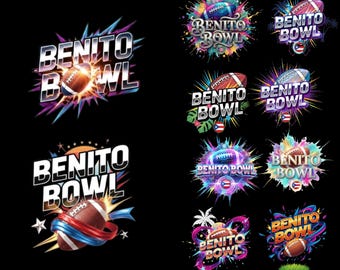 Pacote Benito Bowl PNG, Bad Bunny Super Bowl LXX (Download Digital)