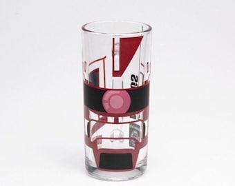 Taza de cristal MS-06S de Char's Zaku II de Gundam Cafe Limited - Rara y nueva