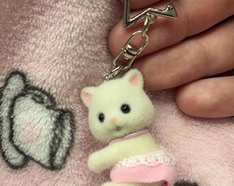 Custom cat keychain