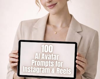 InstagramとReels向けのAIアバタープロンプト100選