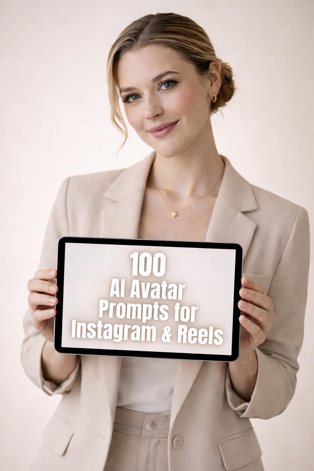 100 AI Avatar Prompts for Instagram & Reels - Etsy