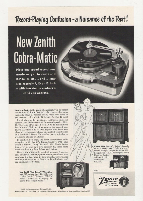 Ahnliche Artikel Wie 1950 Werbung Zenith Cobra Matic