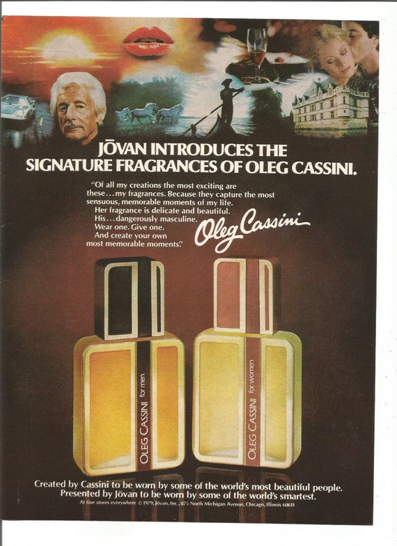 oleg cassini perfume 1980s
