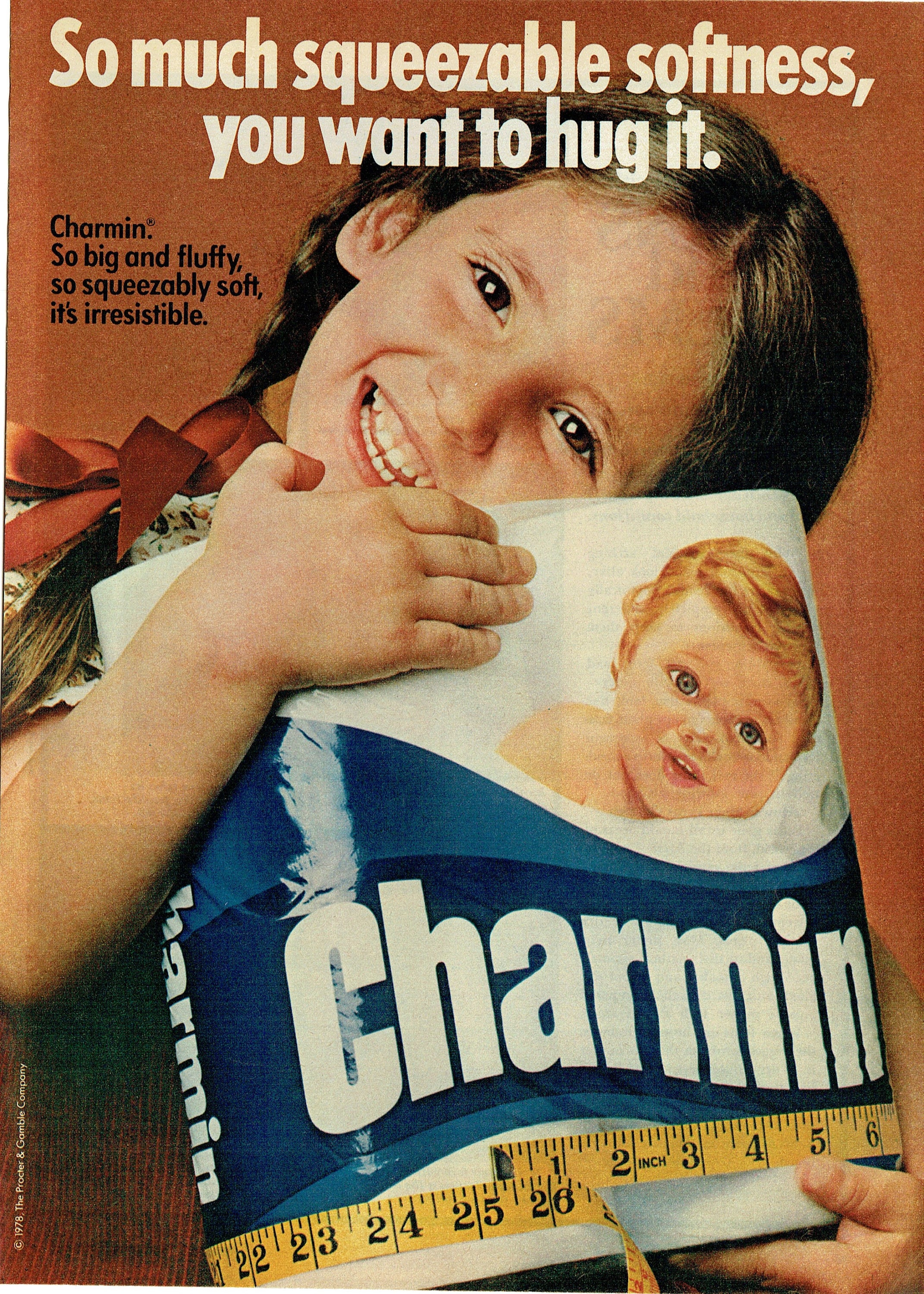 1978 Advertisement Charmin Toilet Paper Tissue Squeezable Etsy