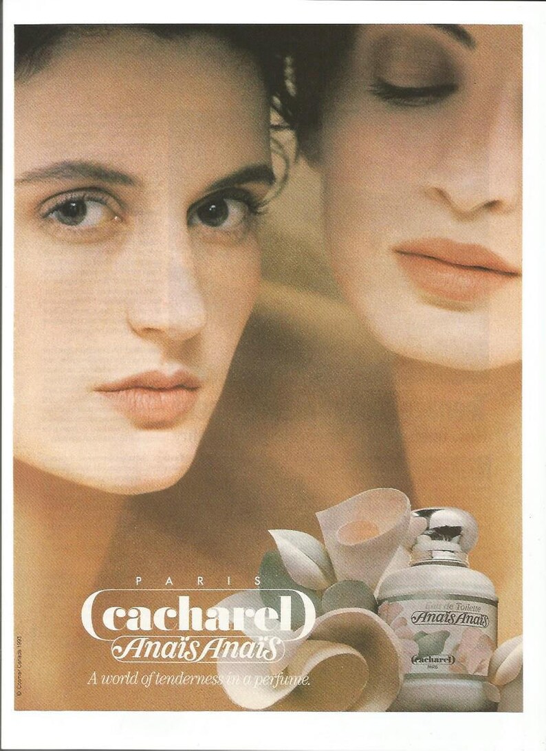 1994 Advertisement Cacharel Anais Anais Paris Perfume For Etsy
