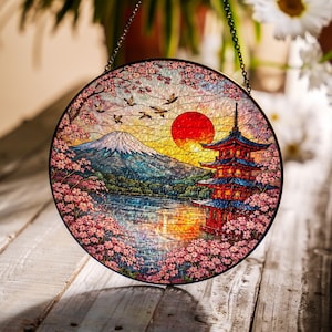 Fuji Stained Glass - Etsy