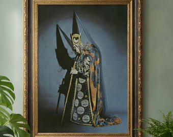 Snow Fairy Sleeping Princess Poster | Vintage Fairy Tale Art Print