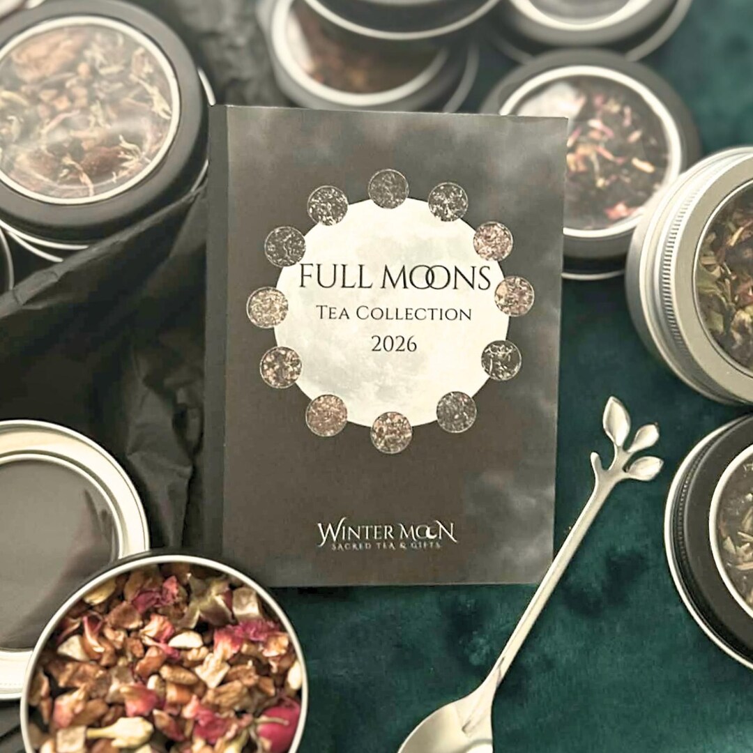 Luxury Tea Collection | 13 Full Moon Blends | Lunar-inspired Loose Leaf ...