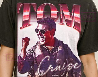 トム・クルーズ ブートレッグシャツ、トム・クルーズ レトロTシャツ 