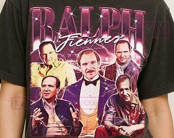 RALPH FIENNES T-Shirt, Vintage Actor Star Celebrity Performer Tee, 90s Retro Throwback, Ralph Fiennes Sweater