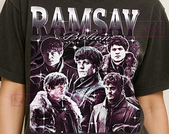 Ramsay Bolton Shirt, 90s Vintage Retro Bootleg Ramsay Bolton T-Shirt, Fantasy Villain Graphic Tee, TV Drama Character Shirt