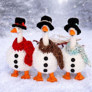 Schneemann Winter Schreibtisch Auto Gans Outfit 7 "Urlaub Dress Up Saisonal