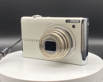 Nikon Coolpix AW100 16.0MP Digital Camera Orange Waterproof - Etsy