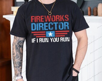 Fireworks Director If I Run You Run Png, Retro 4th Of July Png, Fourth Of July Fireworks Celebration Png