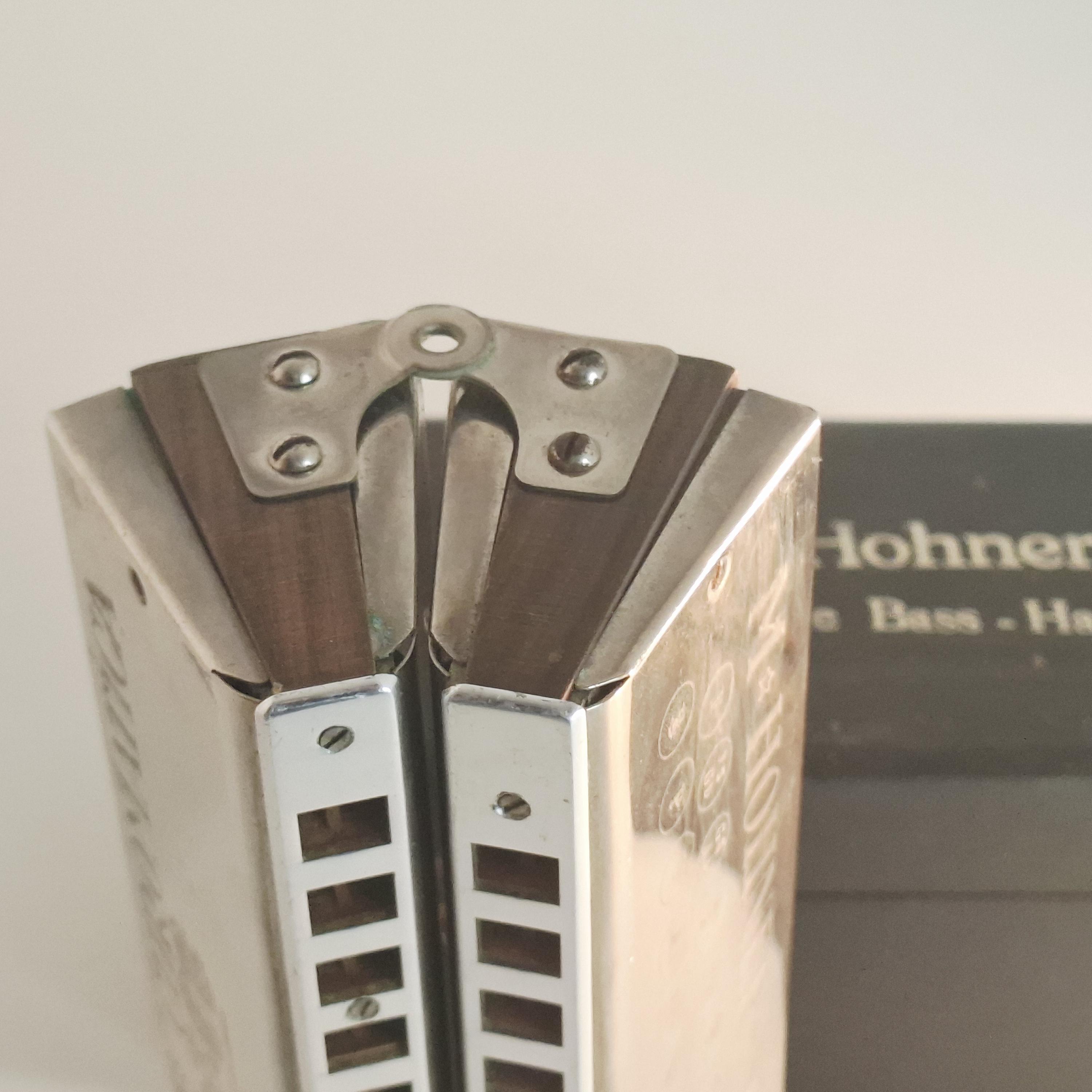 Hohner Chromatic Bass Harmonica 265, Vintage German Orchestral