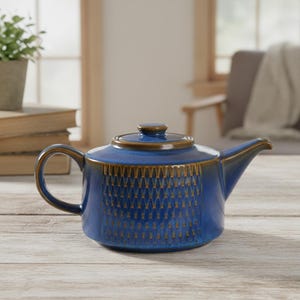 Søholm teapot 1825, Maria Philippi, Danish stoneware tea pot, Bornholm