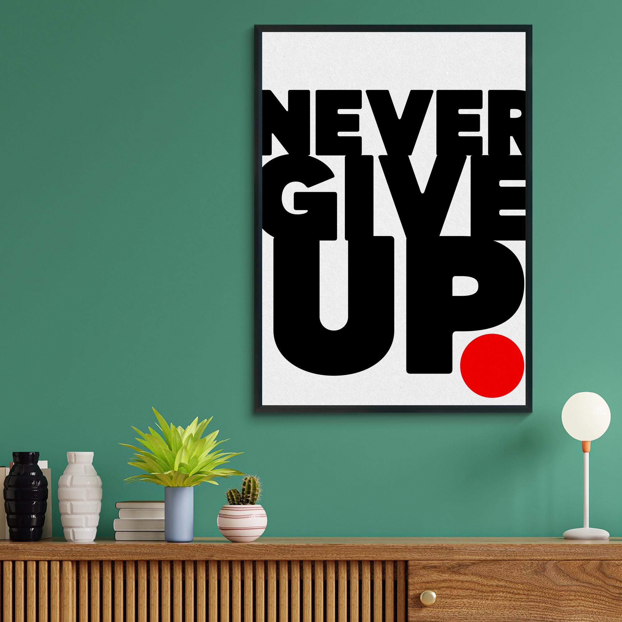 Throwback Traits Poster otivazionale, decorazione da parete per