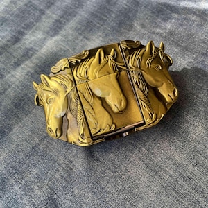Vintage Horse Belt - Etsy display picture 2