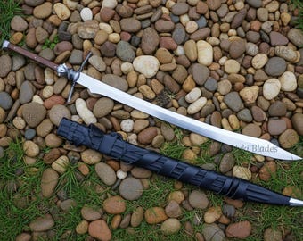 Espada Knochenbrecher Messer forjada a mano • Réplica de acero de alto carbono