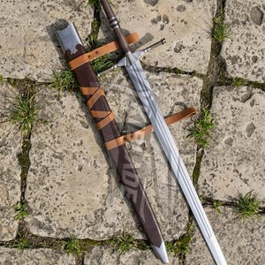 Handmade Witcher Sword: Geralt of Rivia Replica, 5160 Steel