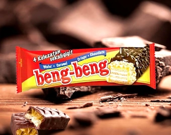 Beng Beng Chocolate Wafer - Etsy