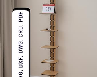 Modular Plywood Shelving – CNC Cut Files (Digital)
