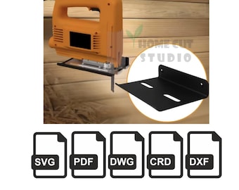 Jigsaw Wall Bracket Cut Files, CNC Laser Cut Template (Digital Download)