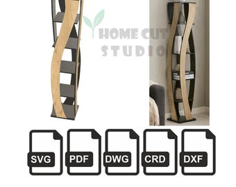 Semi-Open Cabinet Plans: CNC Ready Cut Files (Digital Download)