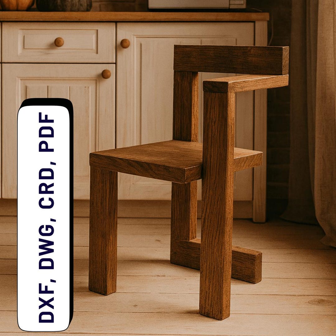 Simple Chair Design Plans, 870×500×430 Mm, Template - Etsy Australia