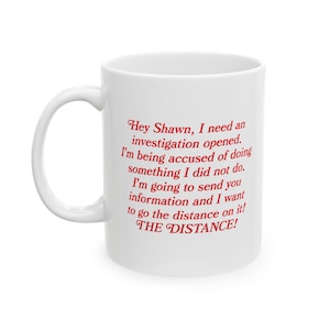 RHSLC Lisa Barlow Go the Distance-mugg, Bravo Real Housewives-kaffekopp