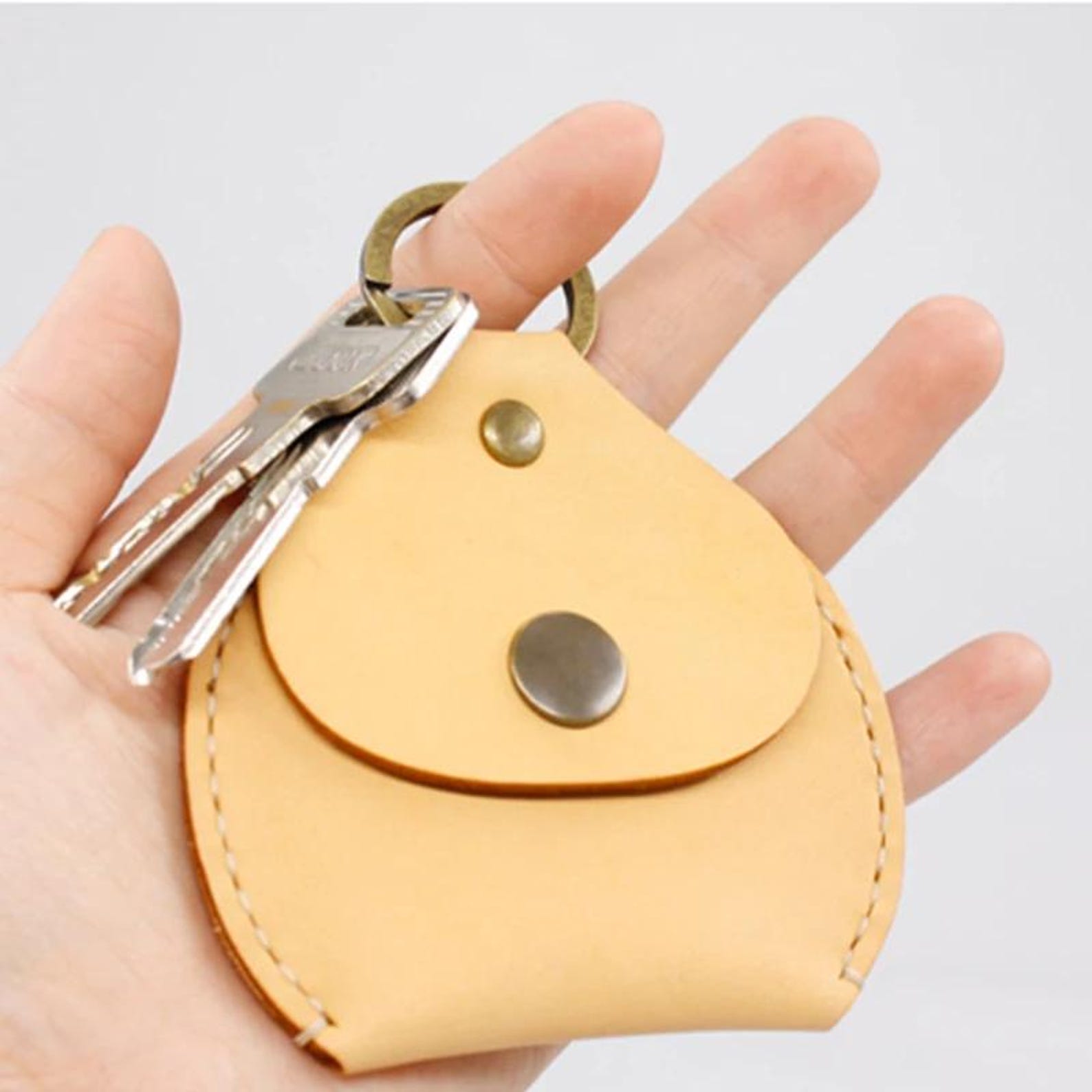 Acrylic Key Wallet Template, Leather Coin Purse Pattern, DIY Craft - Etsy
