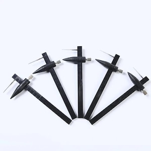 Compasso in ceramica per tagliare cerchi, calibro in plastica, per tracciare, misurare e tagliare cerchi con precisione nei progetti di ceramica.