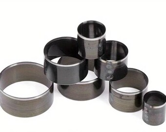 Leather Round Hollow Punch, 7pcs, HSS Circle Die Cutter Tool Kit for Leathercraft, Rubber, Plastic, Gasket, and Fabric, Leathercraft Molder