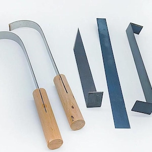Keramik Sprungmesser Textur-Werkzeug, komfortabler Griff, für Keramik-Trimmen, Ton-Modellieren, Formen, Schnitzen Zubehör