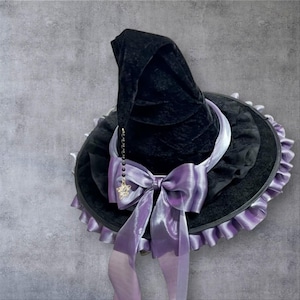 Handmade Halloween Witch Hat – Spooky Costume Accessory, Cosplay  Party Dress Up